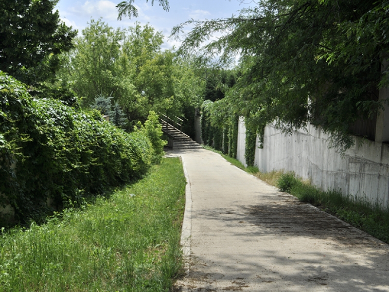 Drumul catre Manastirea Snagov